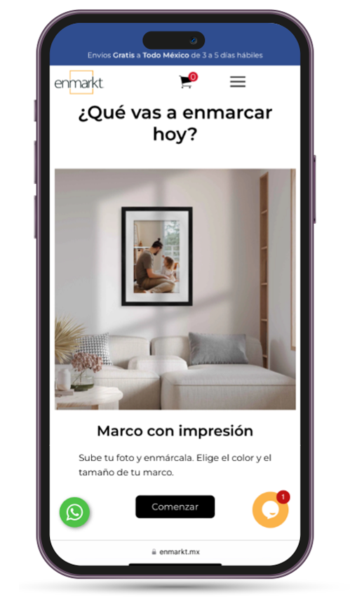 Compra online de cuadros con foto.